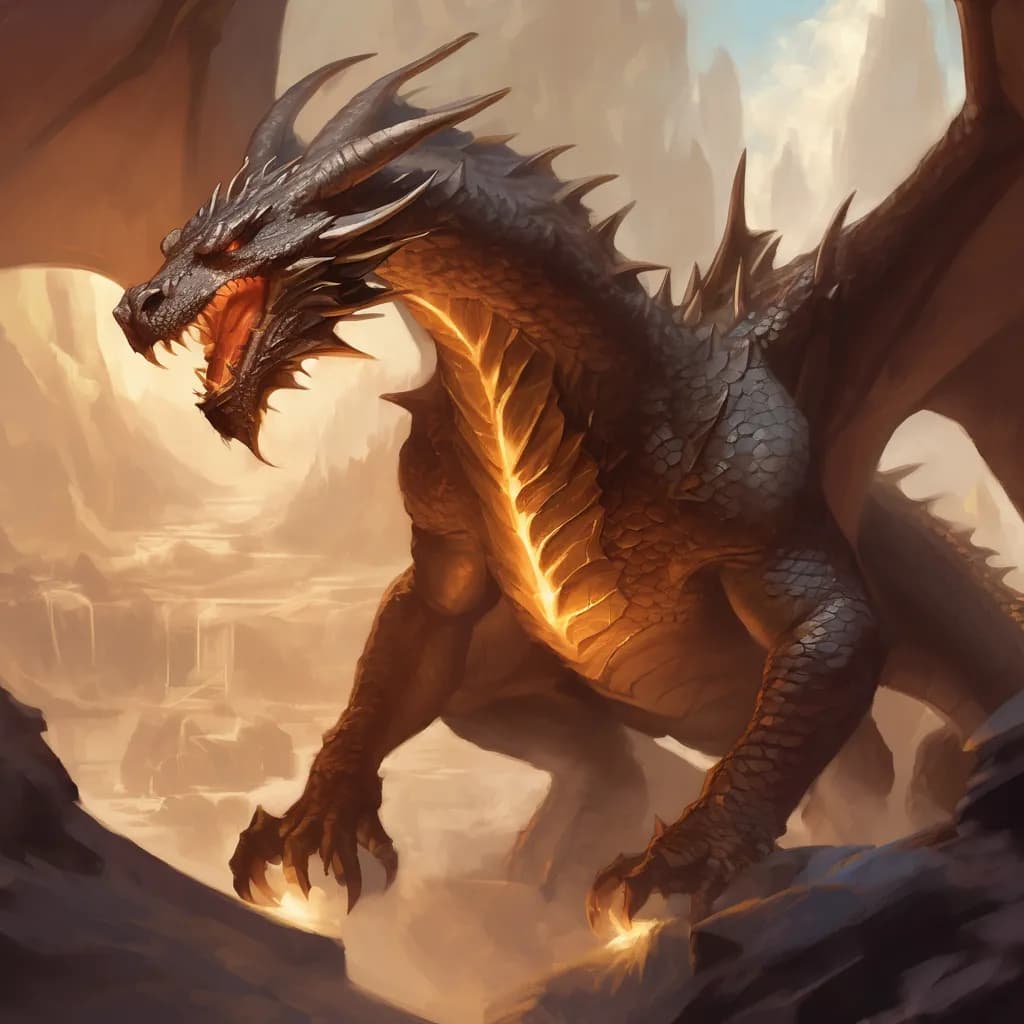 Bronze Dragon dans Dungeons & Dragons: Noms et Lore