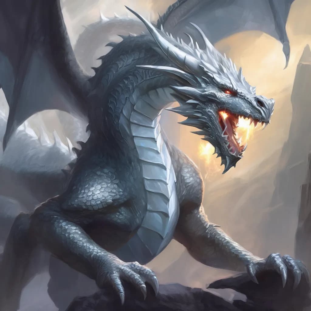 Les Dragons d'Argent dans Dungeons & Dragons: Noms et Lore