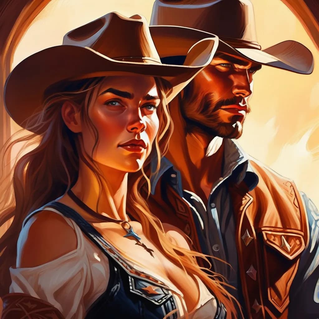 Historisk-fantasy cowboy- og cowgirl navngenerator