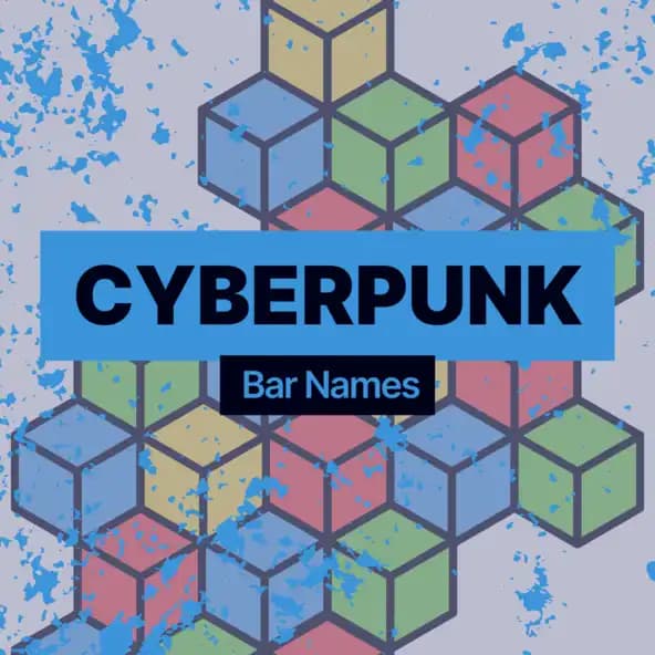 Cyberpunk Bar-Navne