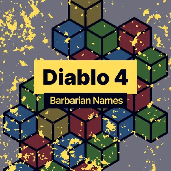 Diablo 4 Barbaarin Nimet