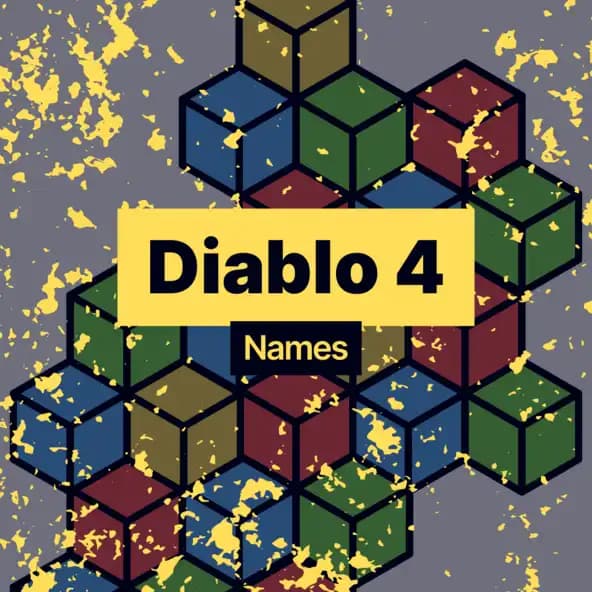 Diablo 4 Name Generator